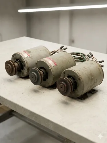 Título Sugerido: Motor De Indução General Electric (GE) 1,5 CV Trifásico - 1724 RPM
