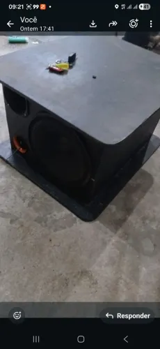 Vende-se caixa de som volante ideal para anúncio de propaganda f * valor R$2000
