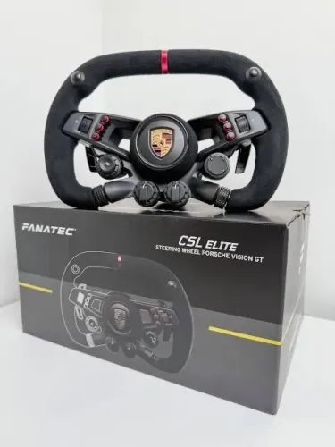 Fanatec CSL Elite Volante Porsche Vision Gran Turismo