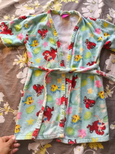 Roupão de banho infantil