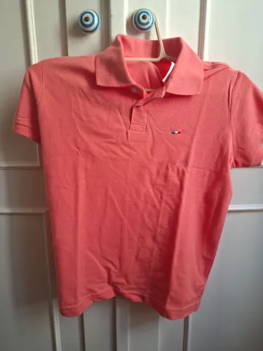 camisa rosa Elle Louis tamanho M infantil