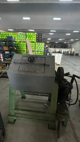 TAMBOREADOR ROTATIVO INDUSTRIAL COM MOTOREDUTOR WEG PARA ACABAMENTO E REBARBAÇÃO