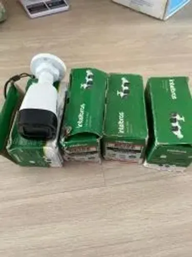 4x cameras Intelbras Vhd 1130 G7 2,8mm Angulo 109 para DVR