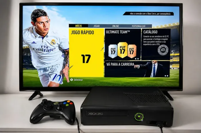 Xbox 360 Completo em Perfeito Estado