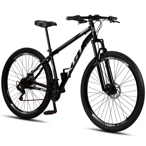 Bicicleta Aro 29 c/ Freios a Disco e Suspensão Diant