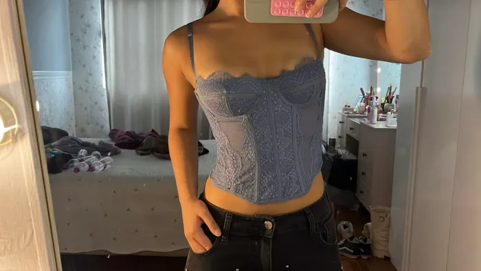 Corset azul