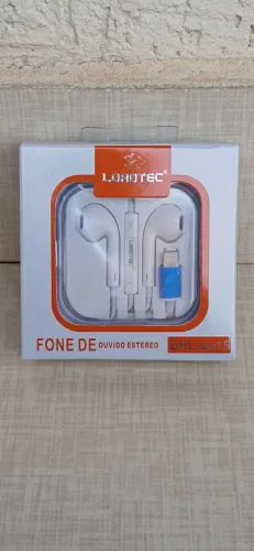 Fone de Ouvido iPhone com Fio - Entrada Lightning Apple