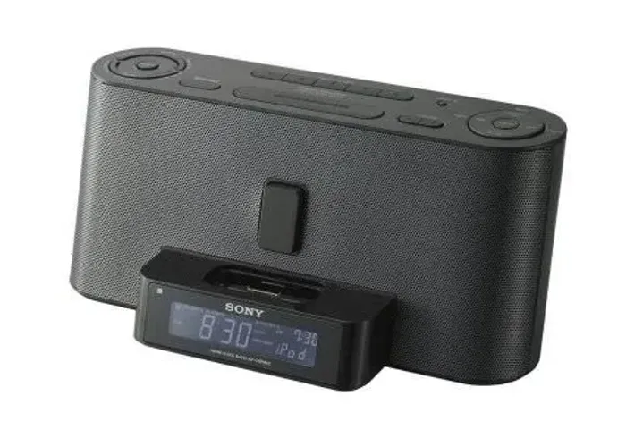  rádio relógio sony "Dream Machine" com dock para iPod/iPhone,