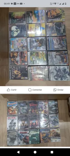 Play 2 com caixa não bate serial com 60 jogos de epoca