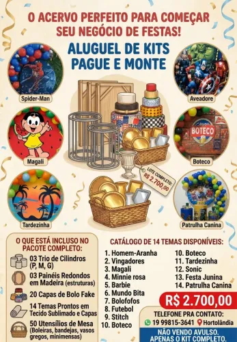 Acervo Pegue e Monte - Decoração