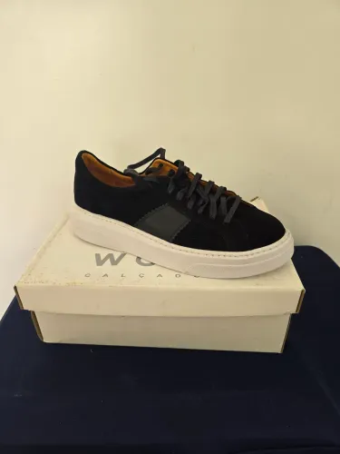 Tenis Camurça Preto Wolf