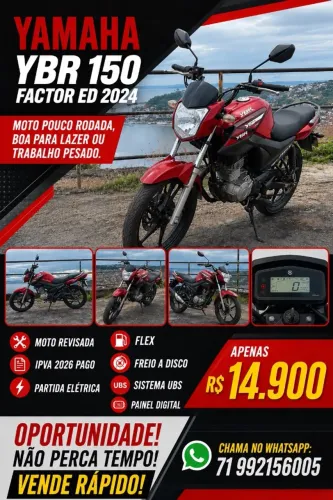 Yamaha YBR 150 Factor ED