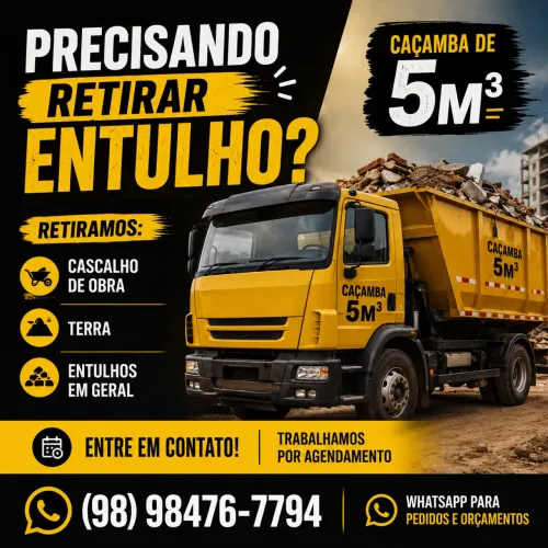 Retirada de entulho
