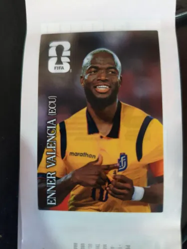 Figurinha coca cola 2026 Enner Valencia (ECU)