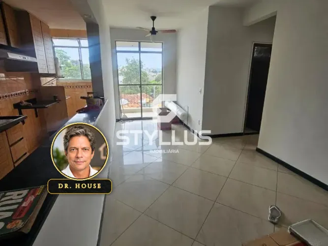 Apartamento com Varandão e Vista Livre no Encantado! M76F