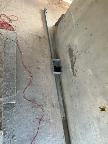 Poste galvanizado 