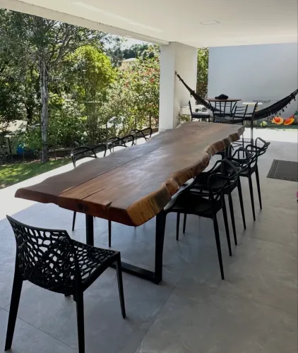 Mesa madeira 10 lugares 