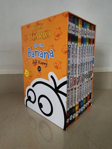 Livros diário de um banana (coleção 1 ao 15)