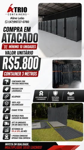Container para Fazenda | Escritório e Apoio Operacional
