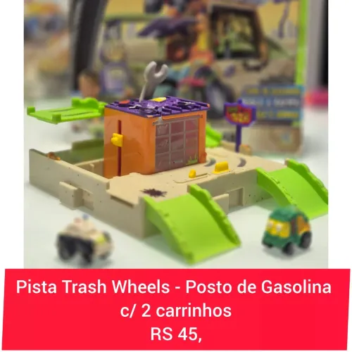 Pista Trahs Wheels - Posto de Gasolina