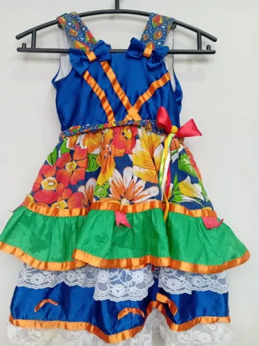 Vestido junino infantil