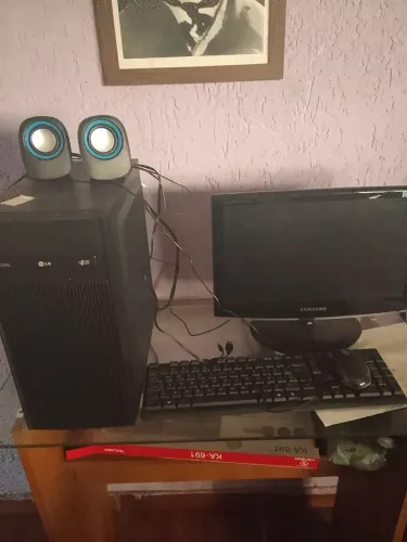 Vendo computador de mesa completo só precisa form6