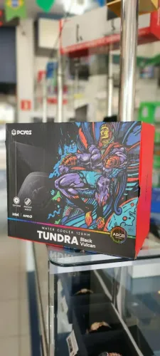 WATER COOLER 240MM TUNDRA BLACK VULCAN ARGB PCYES