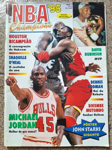 Revista NBA Champions 95 - Ano 1, Nº 2 (Edição Brasileira)