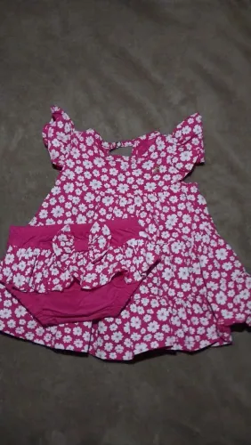 Vestido para bebê nunca usado | tamanho P