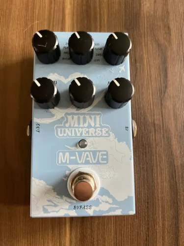 Pedal de guitarra Reverb M-Vave Mini Universe