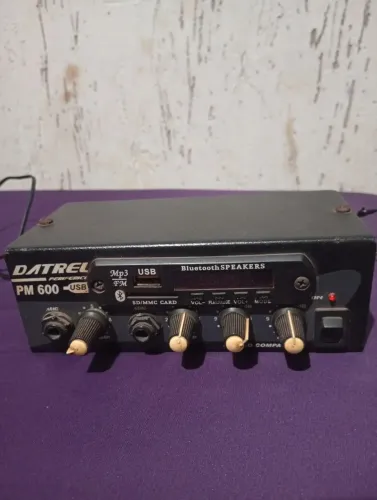 Mix automotivo datrel C/USB 12v PM 600
