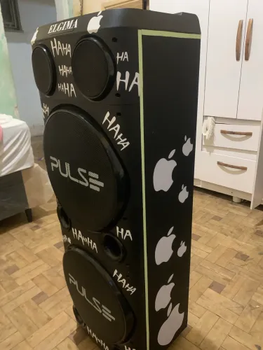 CAIXA DE SOM PULSE 2300w NOVA