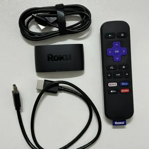 Roku Express full hd preto Usado ótimo estado tudo funcionando