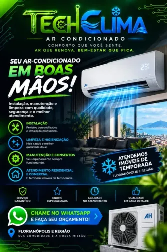 Instalação e manutenção ar-condicionado