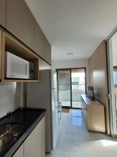 Costa Azul Loft 1/4 varandão Mobiliado Linda Vista Mar Pronto para Morar Roofthop Academia