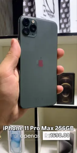 iPhone 11 Pro Max 256GB - Loja física