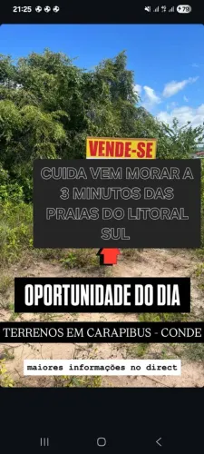 Terreno com 300 metros quadrado