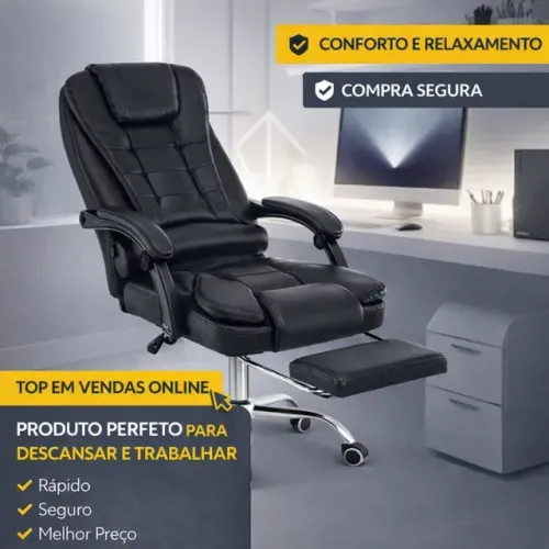 Cadeira de Escritório Presidente Diretor