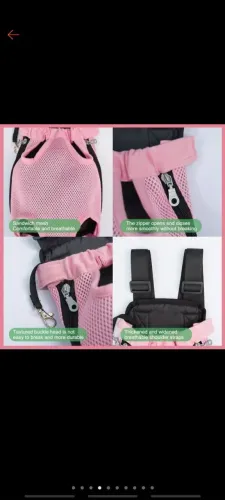 Bolsa canguru p gatos