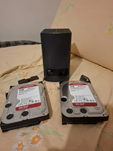 Servidor NAS WD My Cloud EX2 Ultra + 8TB (2x 4TB WD Red NASware 3.0)