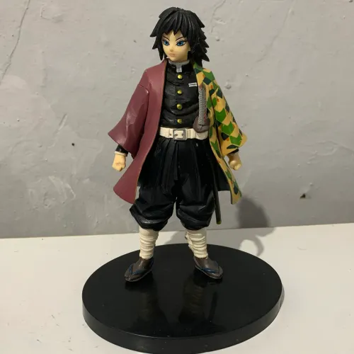 Figure Action Giyu Tomioka Demon Slayer Kimetsu No Yaiba Com Base