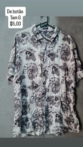Camisas de botão bazar 