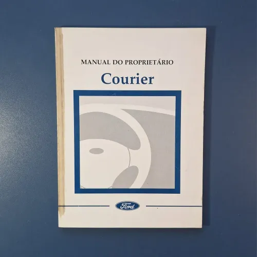 Manual da Courier 1997 Original s/ preenchimento