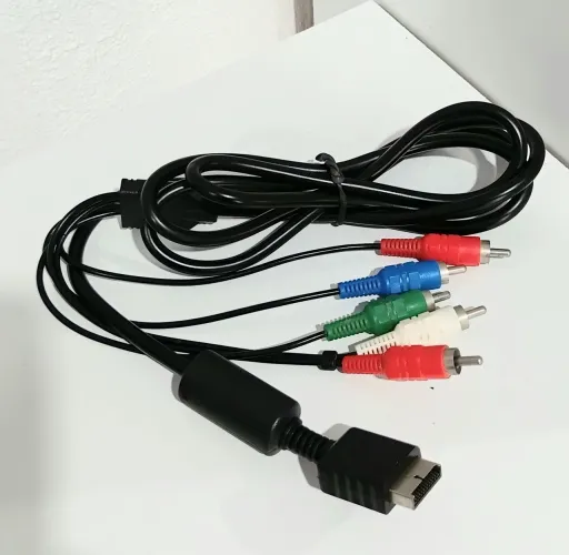 Cabo Componente paralelo. Para PS2 e PS3. Aqui na LOJA FABGAMES 