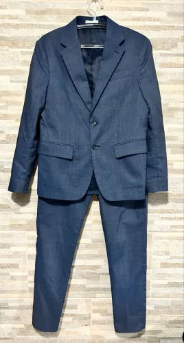 Terno de grife azul Zara 38