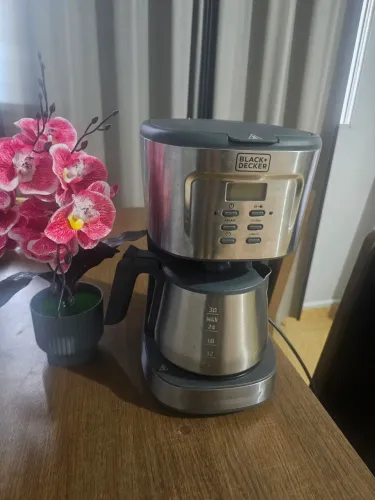 CAFETEIRA BLACK+DECKER PROGRAMÁVEL - JARRA INOX 