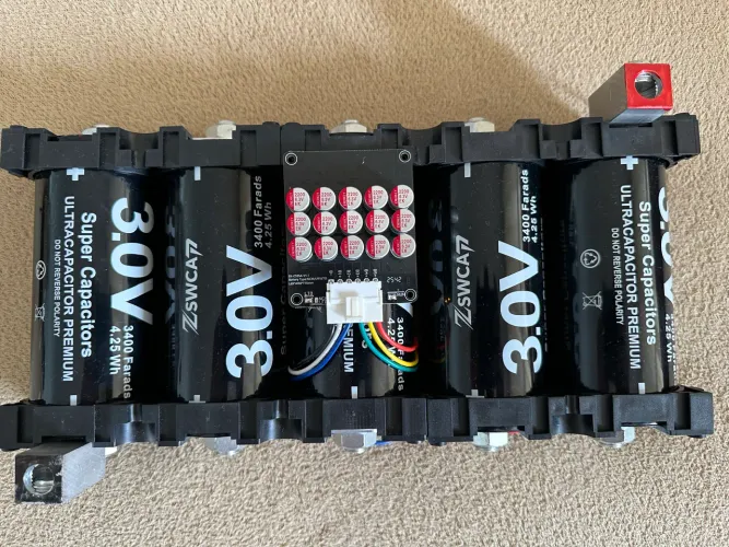 Banco de ultra capacitor