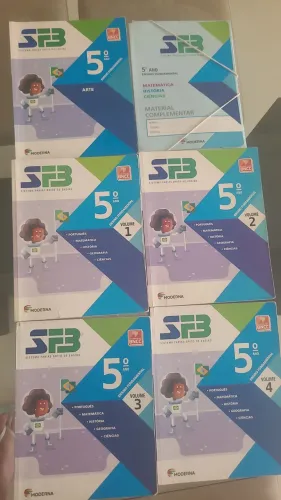 Livros SFB 5° ano