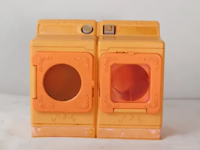 Máquina de Lavar da Barbie 1992 Estrela Brinquedo Antigo Colecionador