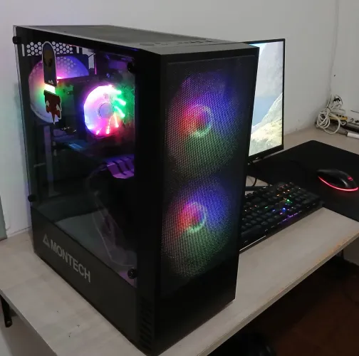 PC Gamer completo + Monitor e Periféricos - Usado Excelente Estado